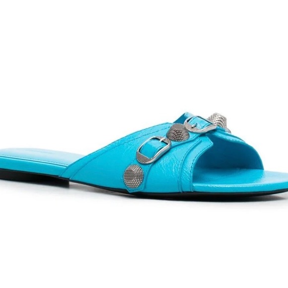 Balenciaga Cagole Flat Sandals - Size 38 - Picture 2 of 5